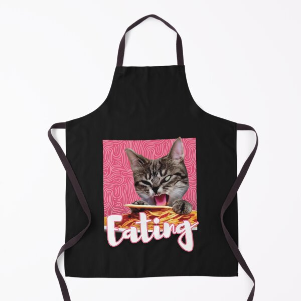 Item preview, Funny Cute  Cat Eating Spaghetti  designed and sold by VIKING  PROJECT.