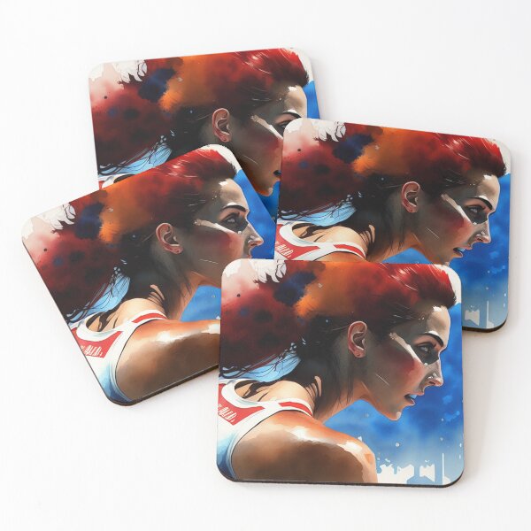 Item preview, Athlete (Volleyball, Splash Art) designed and sold by FancyForestArt.