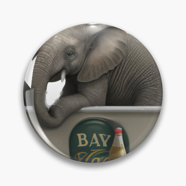 Item preview, Baby Elephant Bath designed and sold by BeardandBeauty.