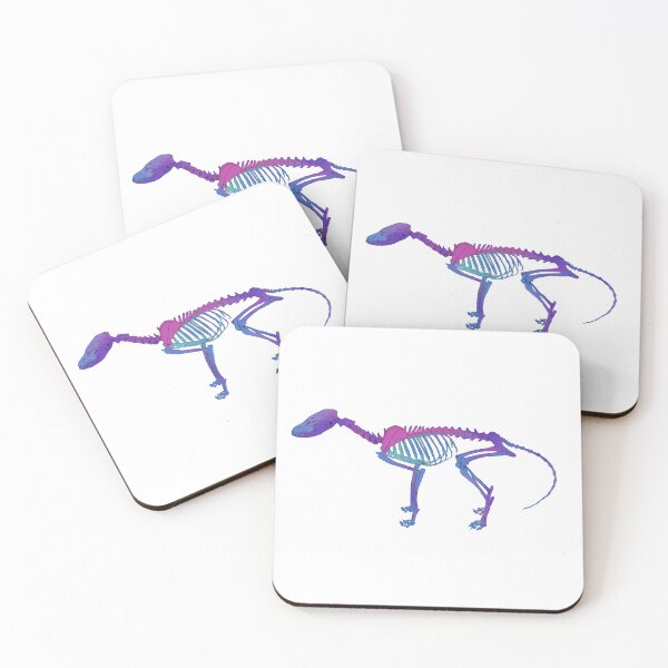 Item preview, Fox Skeleton Diaphonized Specimen designed and sold by Ashley Gagnon.