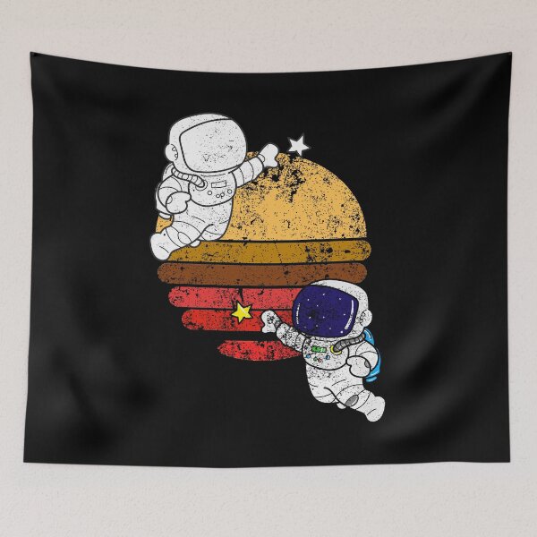 Item preview, Astronauts and a Retro Sunset  designed and sold by Rachel July.