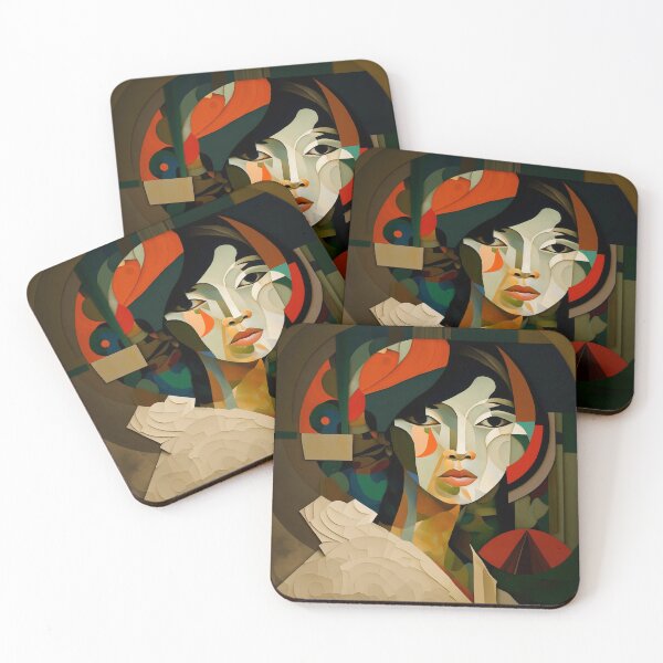 Item preview, Asian Abstract #4 designed and sold by Texterns.