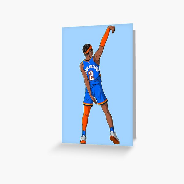 Item preview, Shai Gilgeous Alexander - OKC Thunder Basketball designed and sold by sportsign.