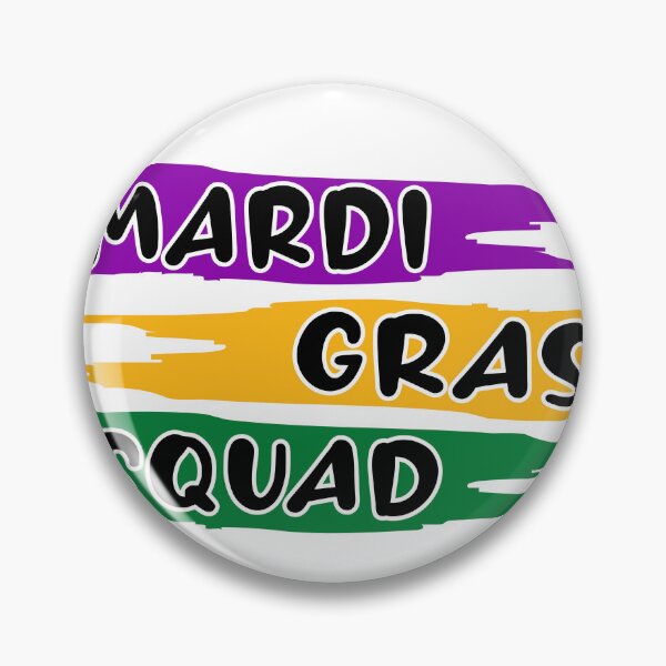 Aperçu de l'œuvre Escouade Mardi Gras | mardi Gras créée et vendue par teez4dayz.