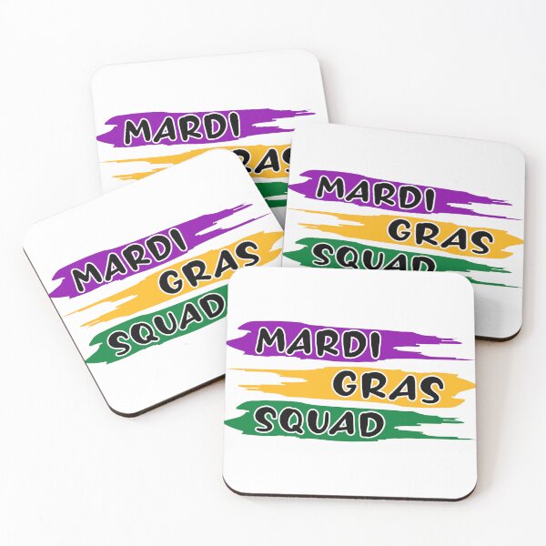 Aperçu de l'œuvre Escouade Mardi Gras | mardi Gras créée et vendue par teez4dayz.
