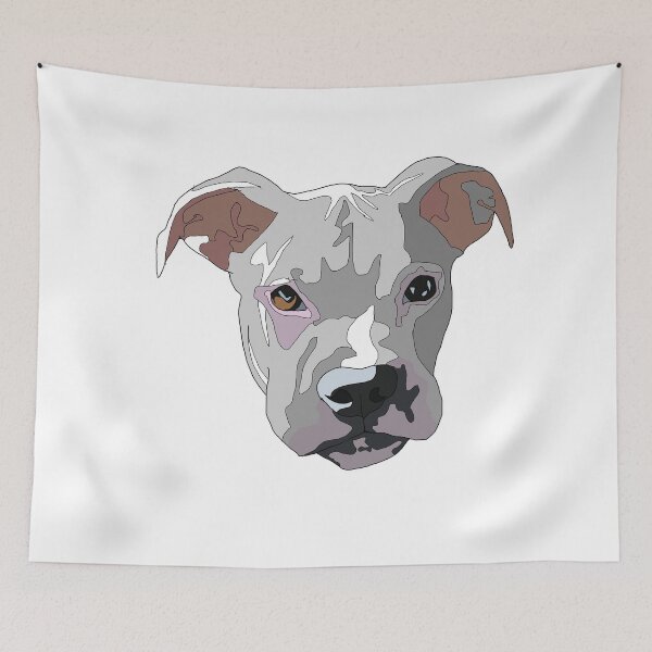 Item preview, Copy of Boxer pitbull mix  designed and sold by LeahcarsArt.