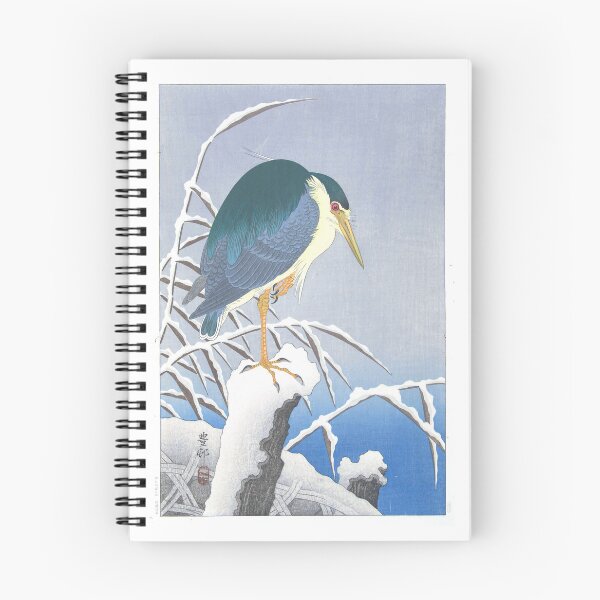 Item preview,  Ohara Koson Heron in snow designed and sold by TeeARTHY.
