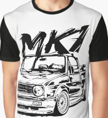 Golf 1 Convertible MK1 Graphic T-Shirt