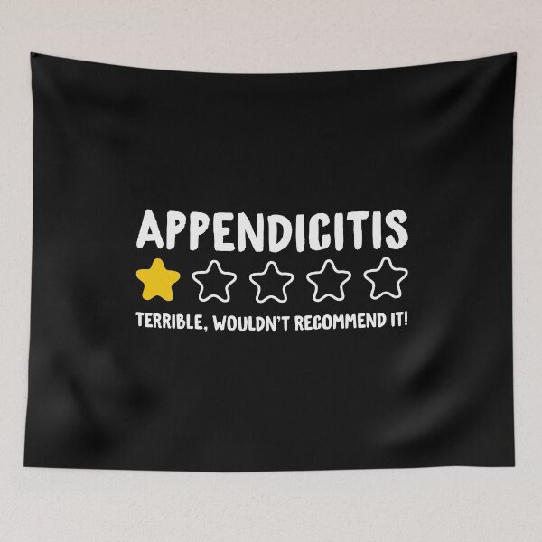 Item preview, Appendicitis Terrible Wouldn't Recommend It! - Funny Appendectomy designed and sold by T-shirt For You.