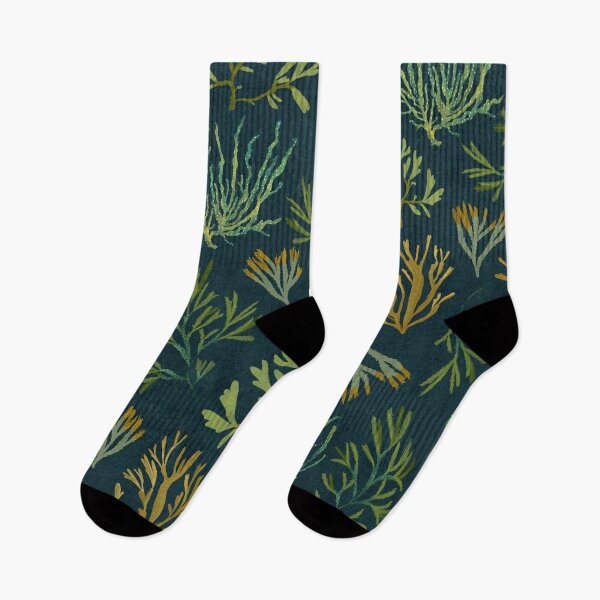 Item preview, Seaweed - midnight designed and sold by Katherine Quinn Illustration.
