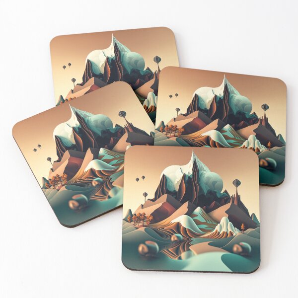 Item preview, Landscape #154 designed and sold by Cheese Design Studio.