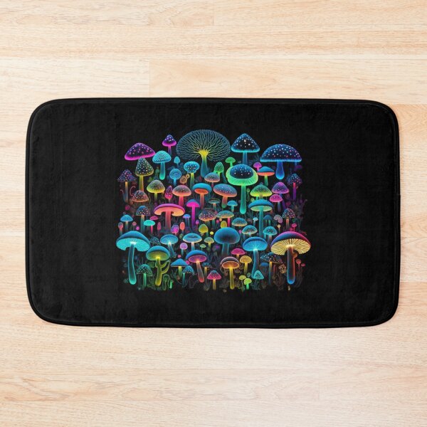 Item preview, Psychedelic glowing mushrooms #19 designed and sold by Christolamber.