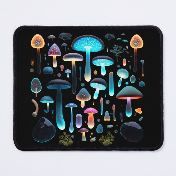 Item preview, Psychedelic glowing mushrooms #20 designed and sold by Christolamber.
