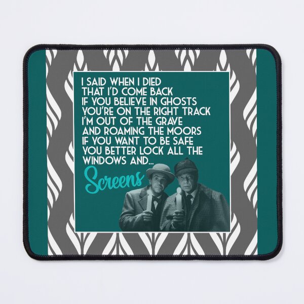 Item preview, Inspector Winship & Dr. Tart Morley Manor Grave Killer Poem 1980 The Private Eyes Movie Quote Knotts & Conway Screen Version designed and sold by gunsnhoney.