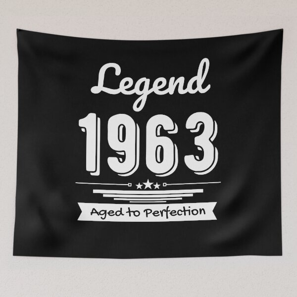 Item preview, Legend 1963 Aged to perfection 60th Birthday designed and sold by pod-plus-plus.
