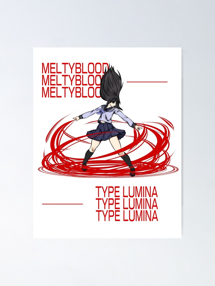 Melty Blood Type Lumina B2ポスター MELTY BLOOD: TYPE LUMINA