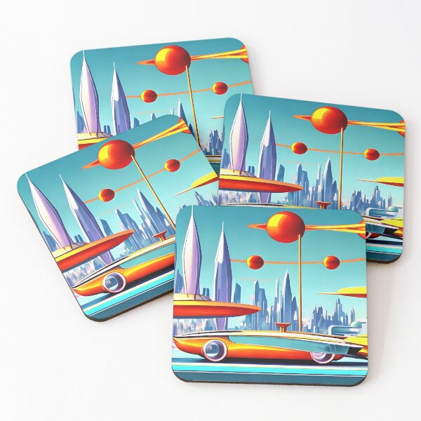 Item preview, A Busy City on an Exoplanet in a Distant Galaxy - Part One designed and sold by retrofutured.