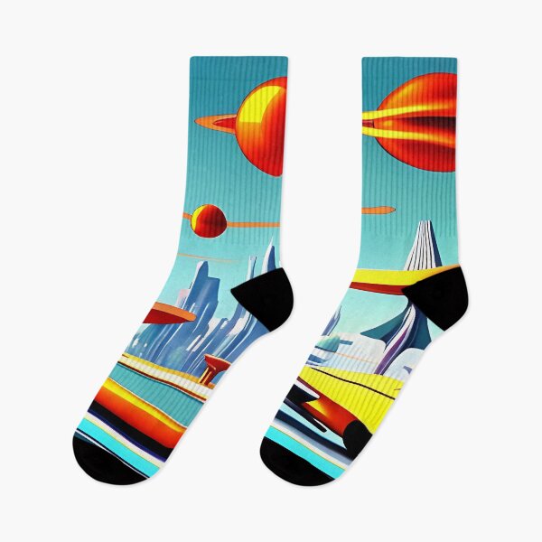 Item preview, A Busy City on an Exoplanet in a Distant Galaxy - Part One designed and sold by retrofutured.