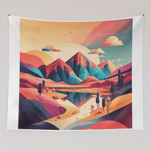 Item preview, Landscape #158 designed and sold by Cheese Design Studio.