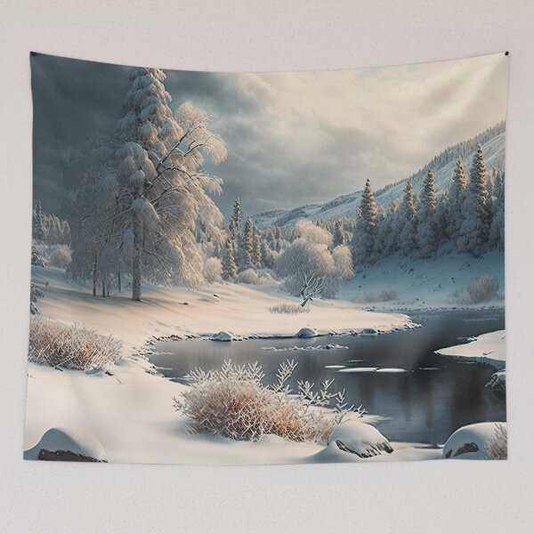 Artikelvorschau, Winterlandschaft entworfen und verkauft von Damian Sobczyk.
