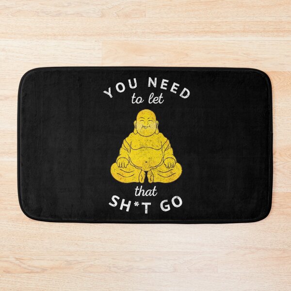 Item preview, You need to let that sh*t go - vintage Buddha design designed and sold by Primotees.