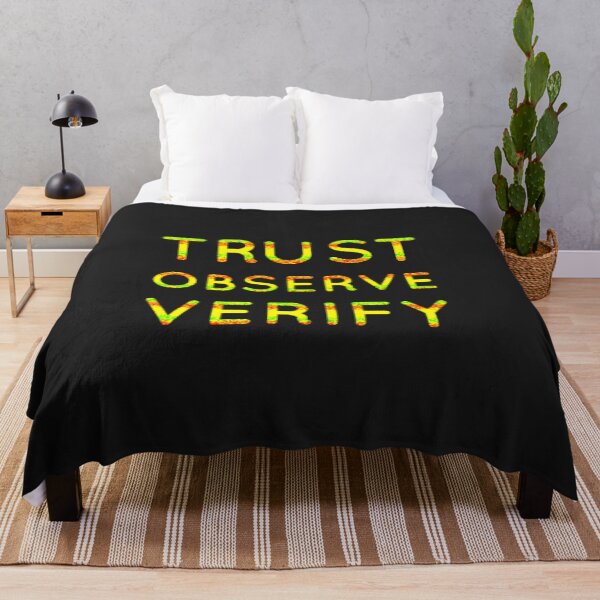 Item preview, Trust Observe Verify designed and sold by TheRightHonMP.