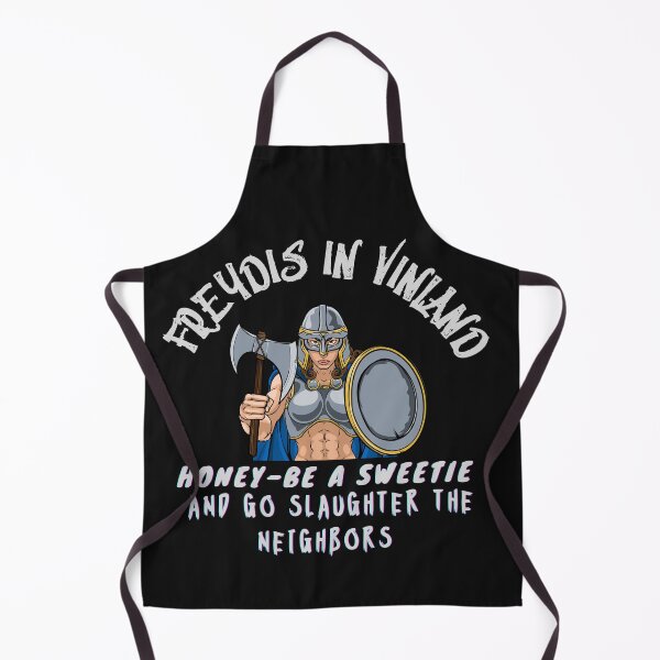 Item preview, Nordic Noir, Viking - Freydis Eriksdottir Whetting- Vinland for a little Axe Murder- T-shirt designed and sold by VinlandFashion.