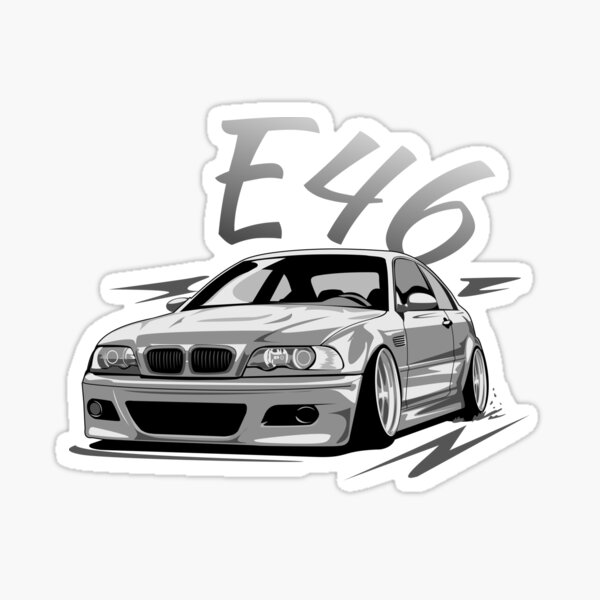 Bmw m3 e46 рисунок