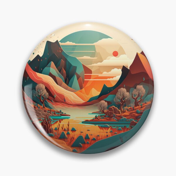 Item preview, Landscape #160 designed and sold by Cheese Design Studio.