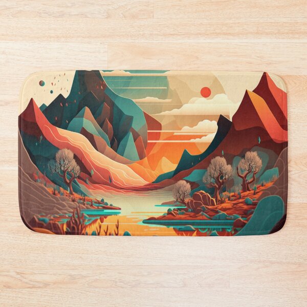 Item preview, Landscape #160 designed and sold by Cheese Design Studio.