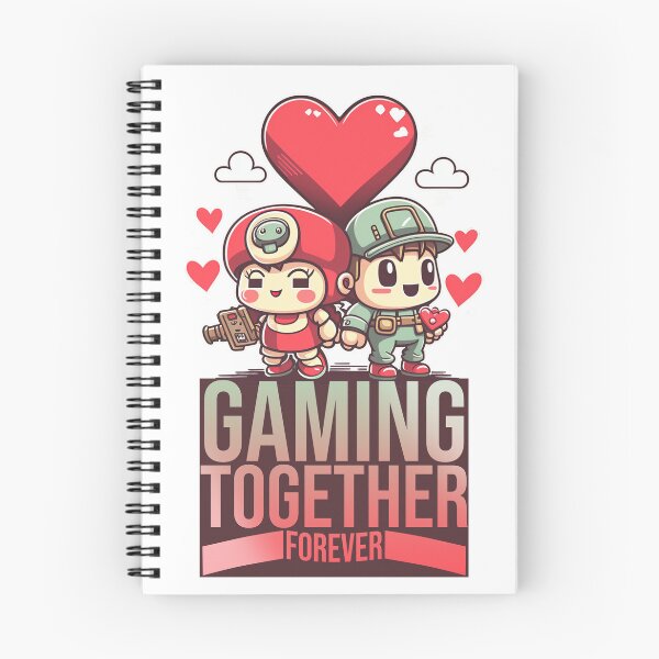 Item preview, Gaming together forever , valentine's day tshirt , shirt , cup , game designed and sold by Street Hustla.