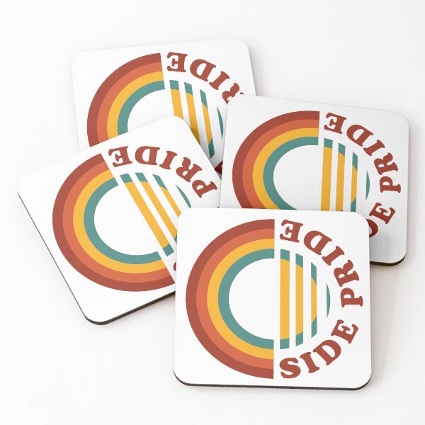 Item preview, Retro 70s Side Pride designed and sold by pawgasmic.