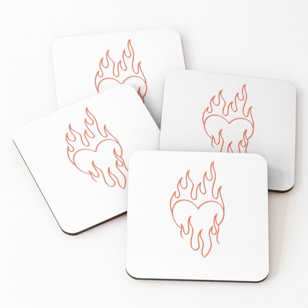 Item preview, This Heart Is On Fire designed and sold by D-DoesDoodles.