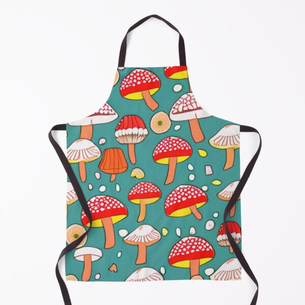 Item preview, Bright Mushroom Pattern designed and sold by SquishStitches.