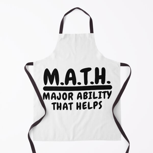 Item preview, MATH Acronym | Major Ability That Helps (Black Font) | Math designed and sold by ACRONYMSONLY.