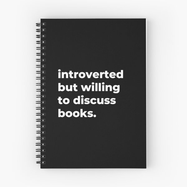 Item preview, Introvertido pero dispuesto a hablar sobre libros designed and sold by IntrovertWorld.