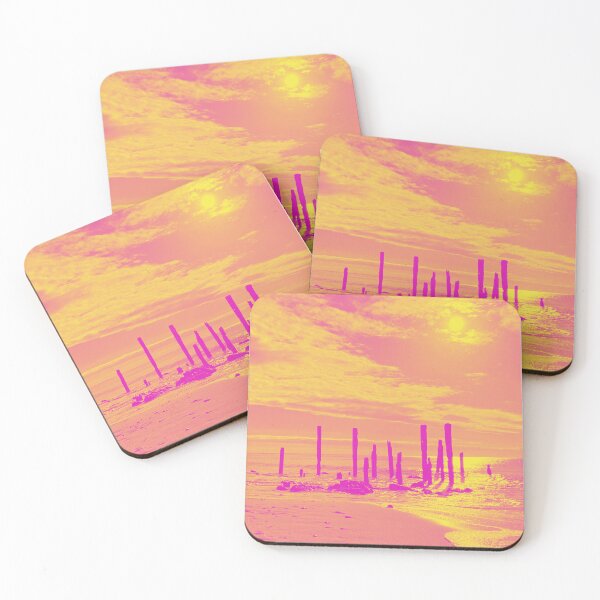 Item preview, Port Willunga Beach Pink Sun designed and sold by Modern-Shadow.