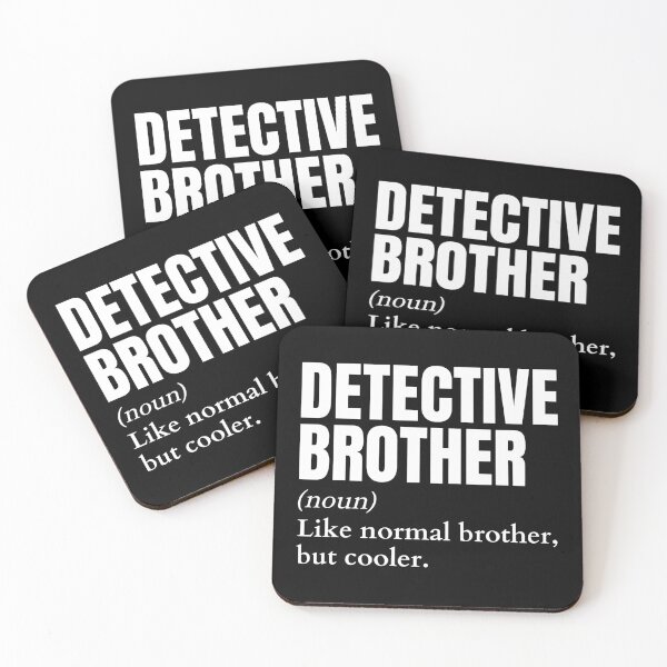 Item preview, Funny Detective Brother Definition designed and sold by EndlessFreedom.