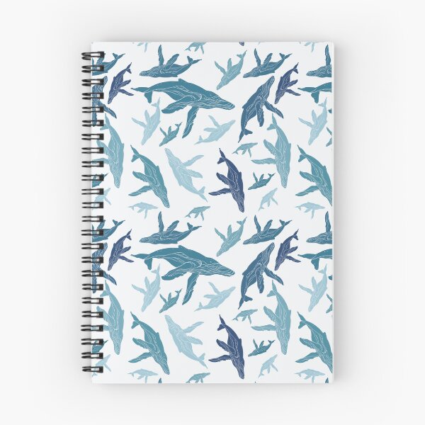 Item preview, Humpback Whales White designed and sold by BlueDoorStudio.