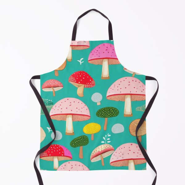 Item preview, Soft Cottagecore Mushroom Pattern designed and sold by SquishStitches.
