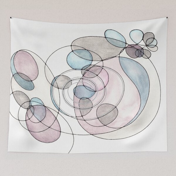 Item preview, Seeking Light Neurographic Mixed Media designed and sold by nancyjcreates.