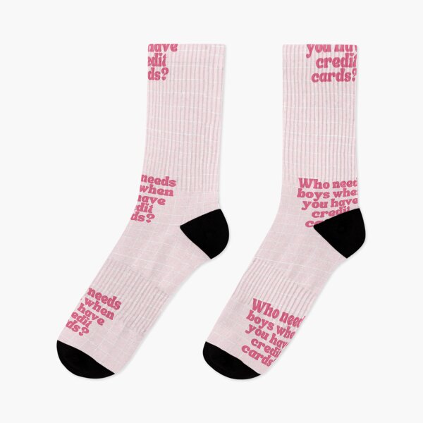 Item preview, Who Needs Boys When You Have Credit Cards designed and sold by Femme Pastel Collective.