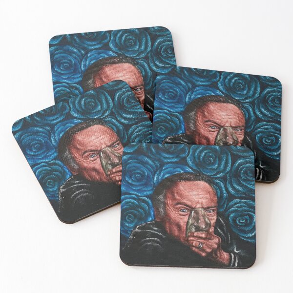 Item preview, “Frank Booth” - Blue Velvet Oil Painting designed and sold by CollinMcLeanArt.