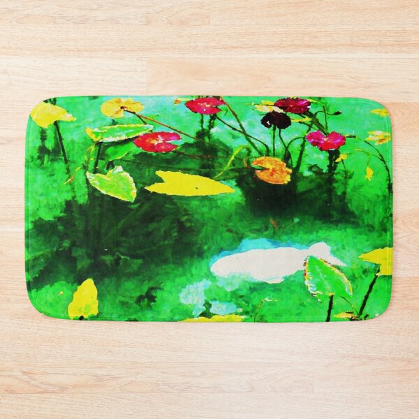 Item preview, Monet's pond in Gifu, Japan, Oil painting designed and sold by Wa Wonder.