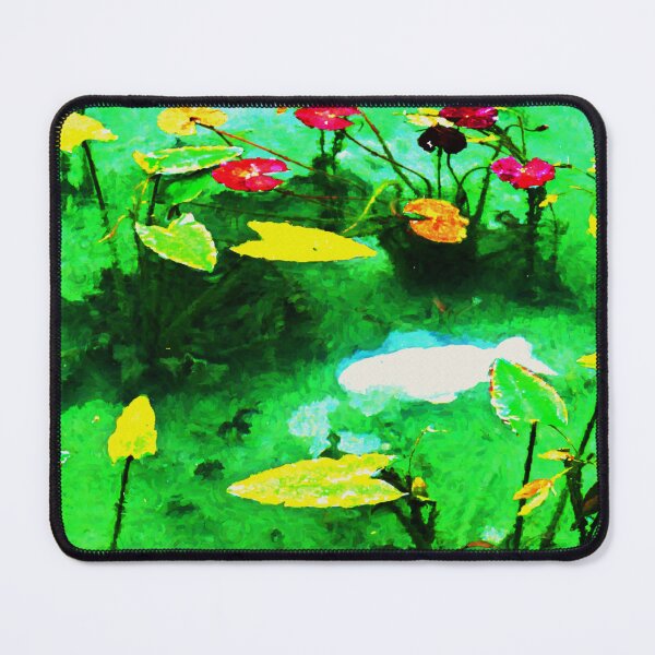 Item preview, Monet's pond in Gifu, Japan, Oil painting designed and sold by Wa Wonder.