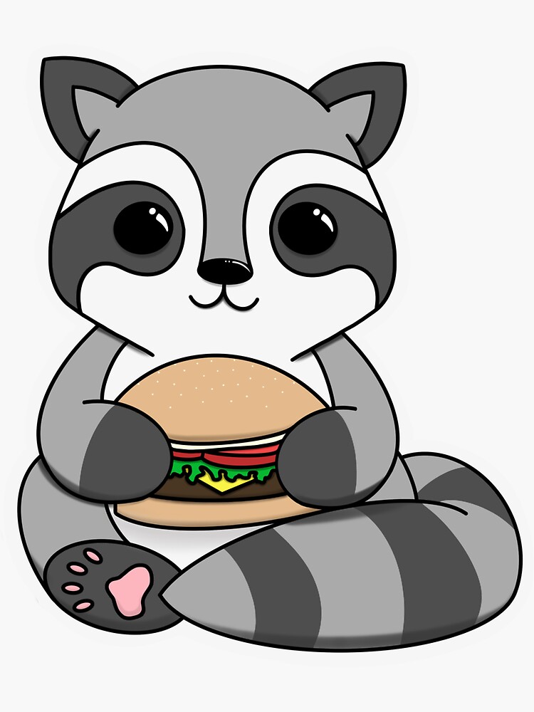 Raccoon Sticker, Ratatouille