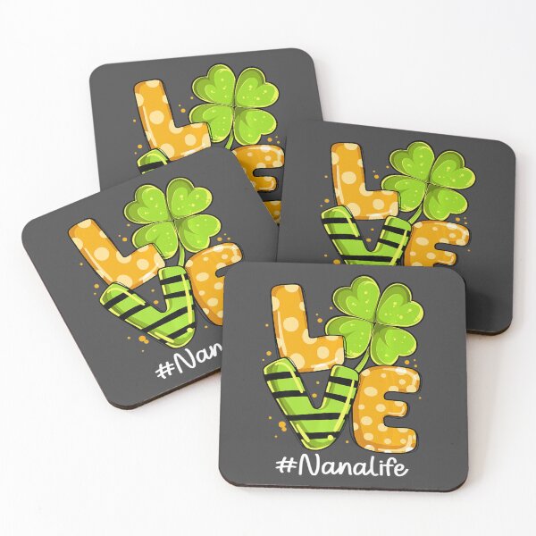 Item preview, Cute LOVE Shamrock Nana Life Cute St Patrick's Day Women   designed and sold by spiersturtonk.