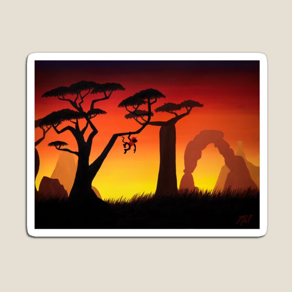 Bright Savannah Magnet