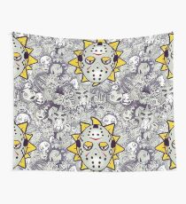 Glo Gang Jason Mask Wall Tapestry