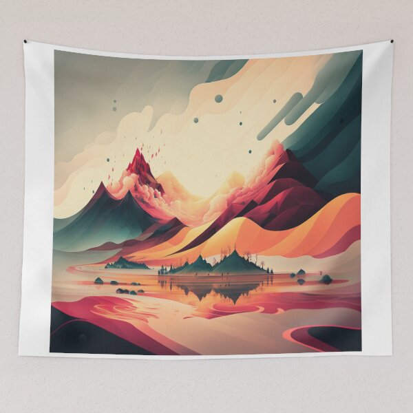 Item preview, Landscape #164 designed and sold by Cheese Design Studio.